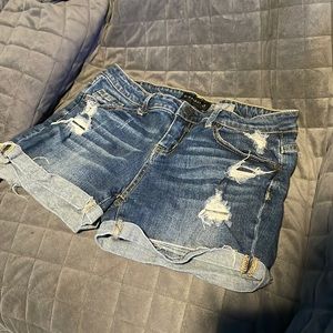 Aeropostale Dark Wash MIDI shorts